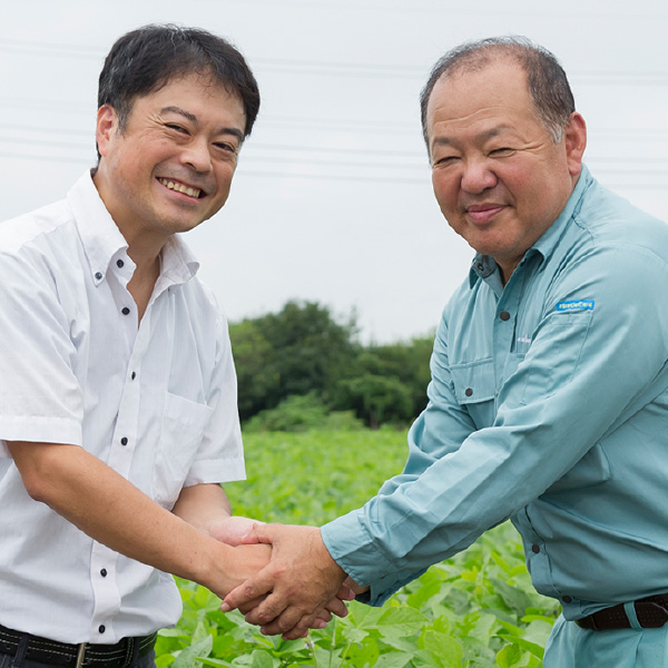 納豆づくりは良い原料選びから始まります