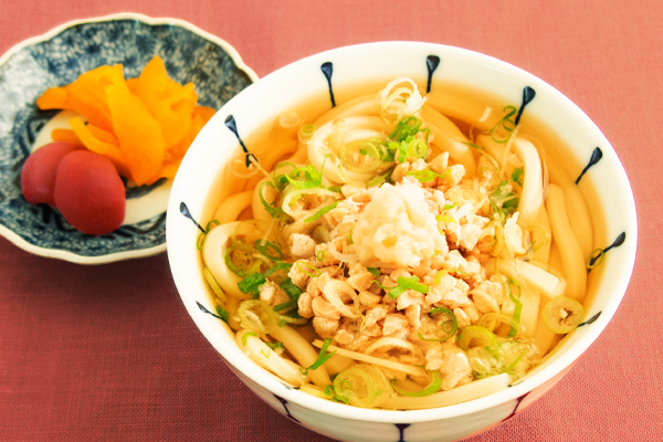 身体ぽかぽか！生姜ひきわり納豆うどん