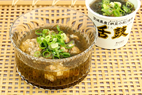 舌鼓納豆のもずく和え